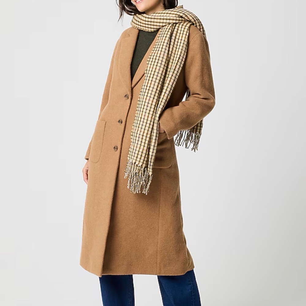 J. Crew Wool-blend patch-pocket topcoat - Picture 5 of 5